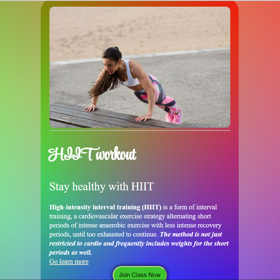 hiit workout app